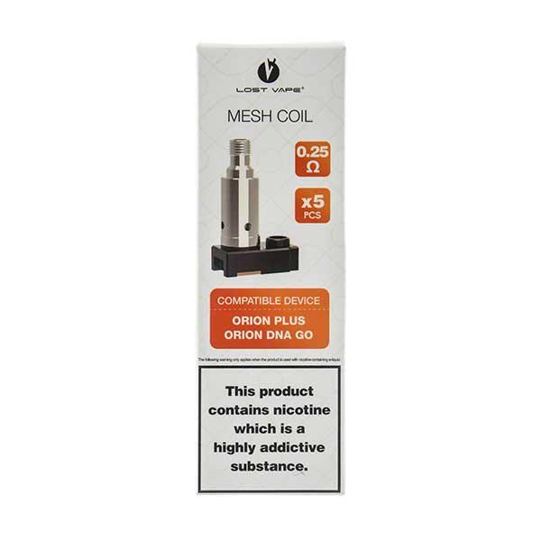 Lost Vape Orion Plus Coils | Pack Of 5