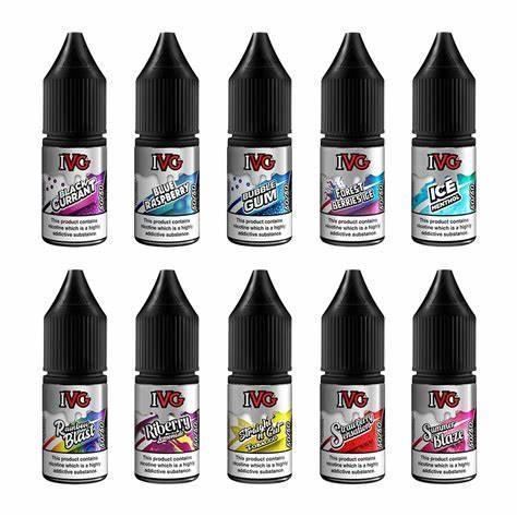 Box Of 10 IVG 10ml 50/50 E-Liquids | Check Price