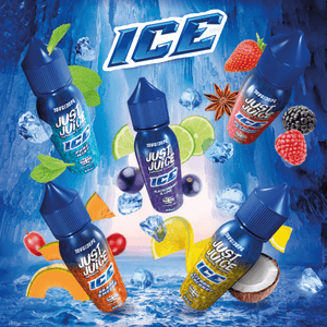 Pack of 10 Just Juice Ice 10ml Nic Salts