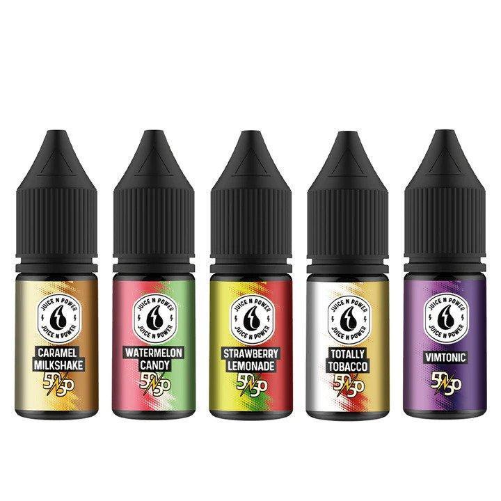 Pack Of 3 Juice N' Power 10ml E-Liquid | Vape Store Juice