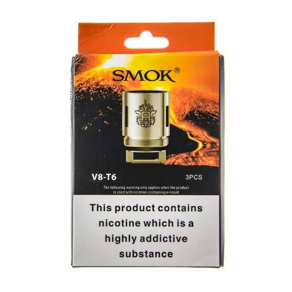 TFV8-T6 Coils - 3 Pack By SMOK