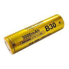 Vapcell Battery B30 18650 3000mAh Capacity